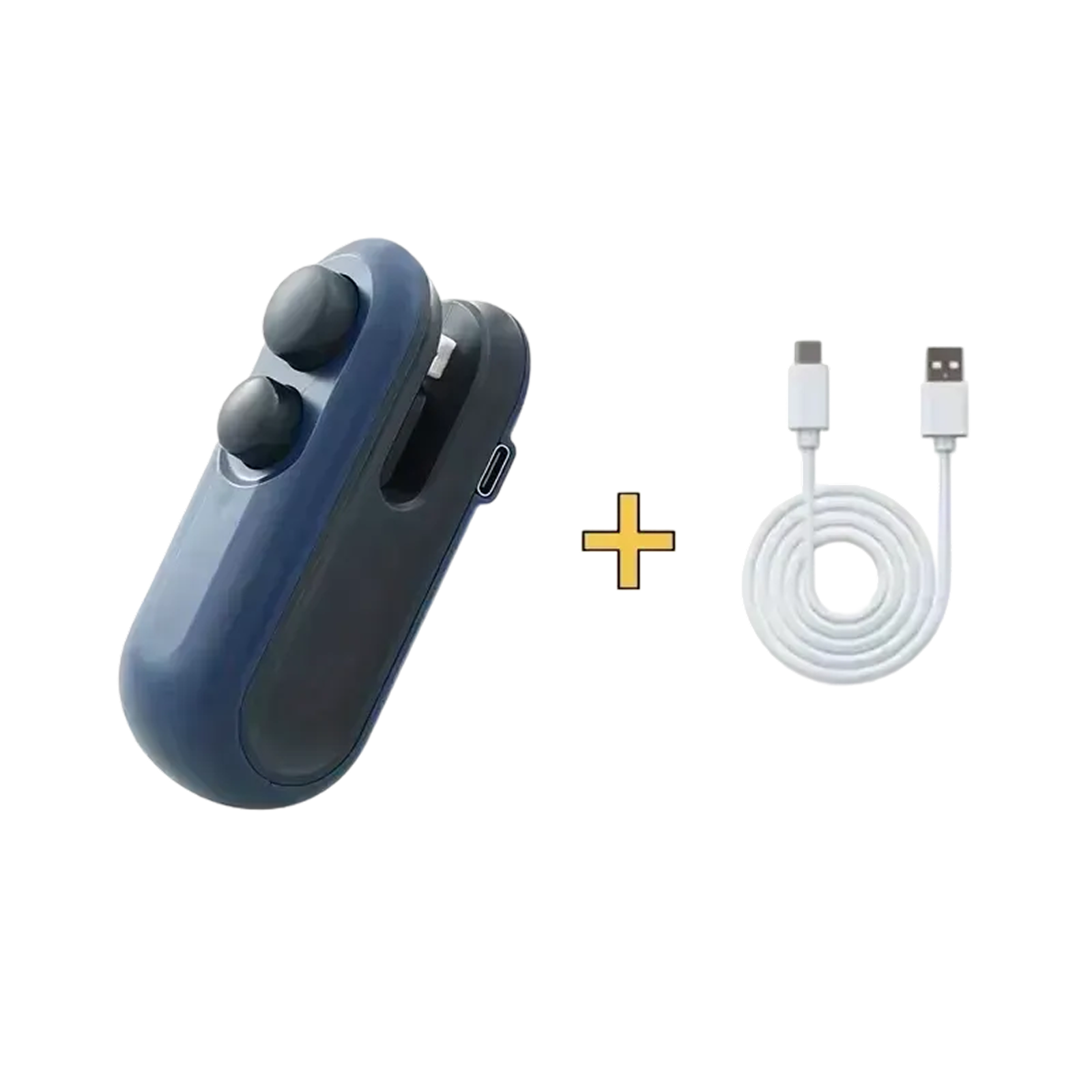 Mini zatavovač sáčků s USB nabíjením