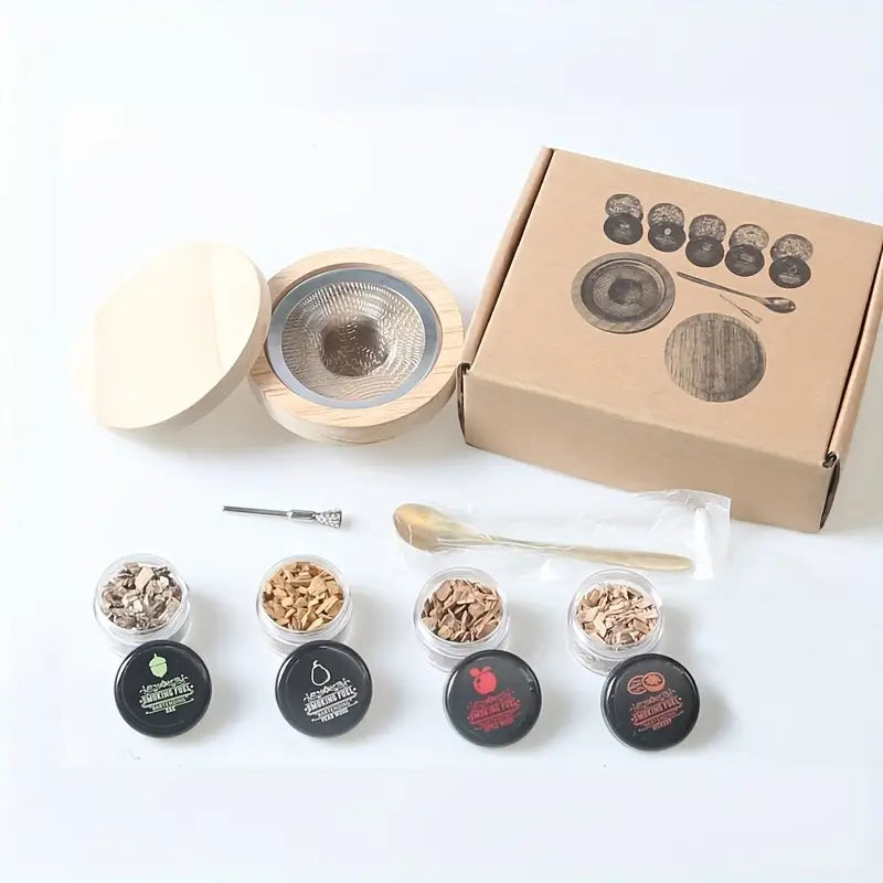 Zakuřovací sada pro whisky a koktejly – domácí barový smoking kit