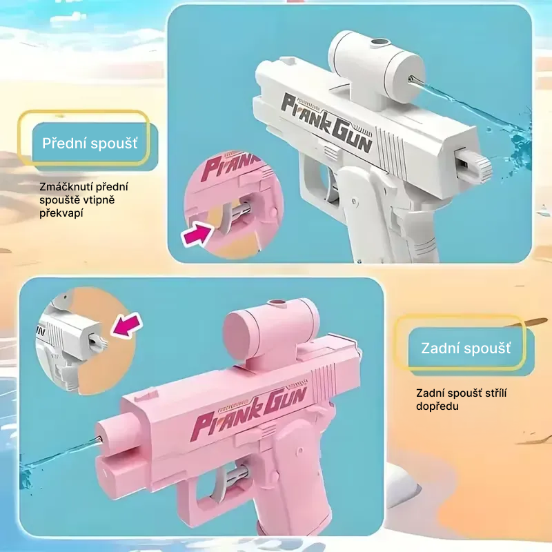 Žertovná vodní pistole