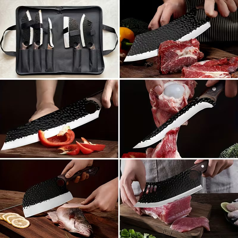 5 dílná sada nožů